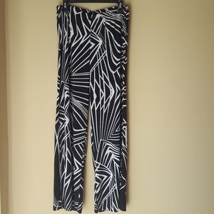 Geometric Wide Leg/Palazzo Pants - Chico's - 1/M